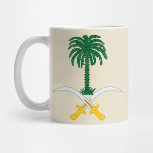 Saudi Arabia Faded Style Flag Design Mug